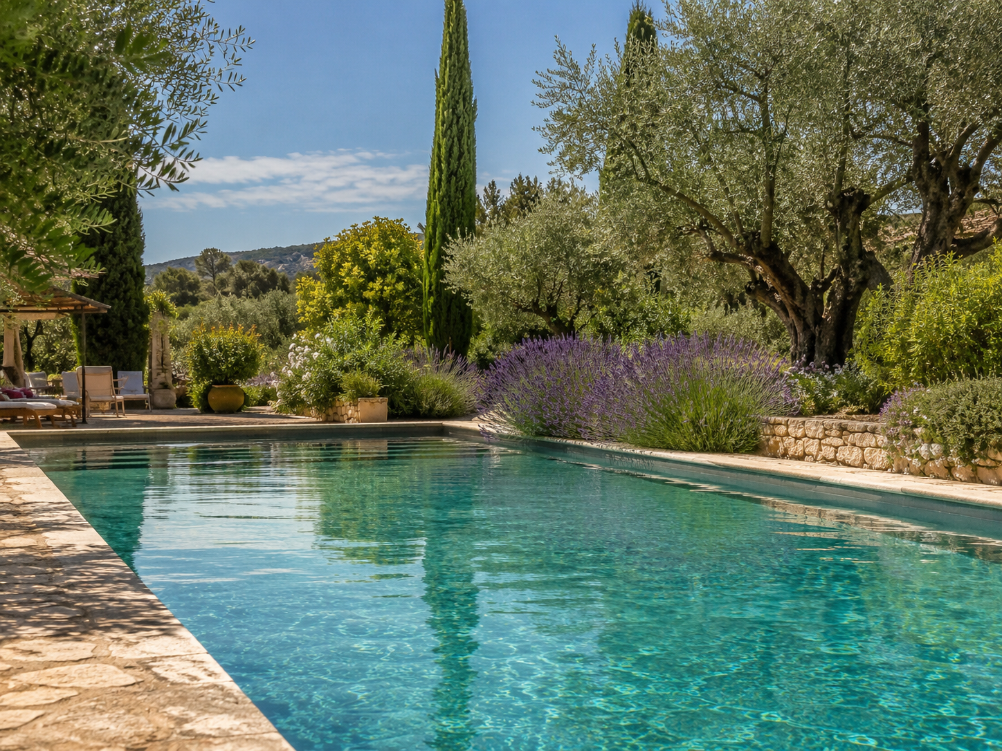 Location vacances à l'Isle-sur-la-Sorgue avec piscine